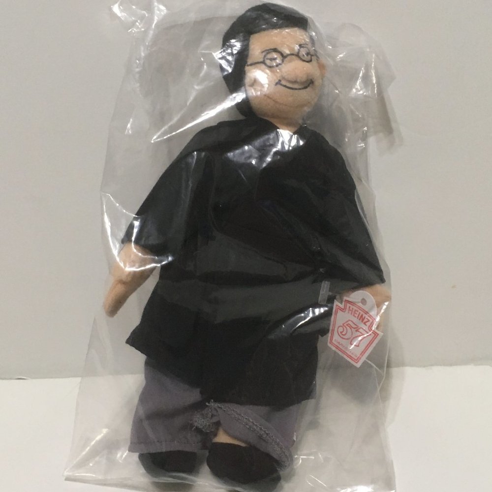 Heinz promotional item Mr.Yoshida's fine sauce cloth doll beanie doll